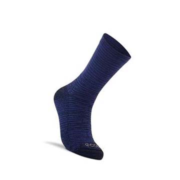 Men's Ecco Casual Short Crew Socks Blue | Canada 826LIS